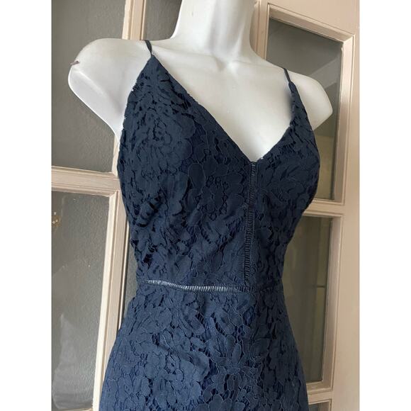 ASTR The Label LATTICE INSET LACE DRESS - Picture 8 of 12